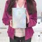 bloom daily planners 2025-26 Academic Planner, Soft Cover, 5.5" x 8.25", Iridescent Opal